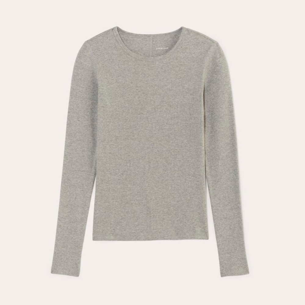 Everlane The Luxe Rib Long Sleeve